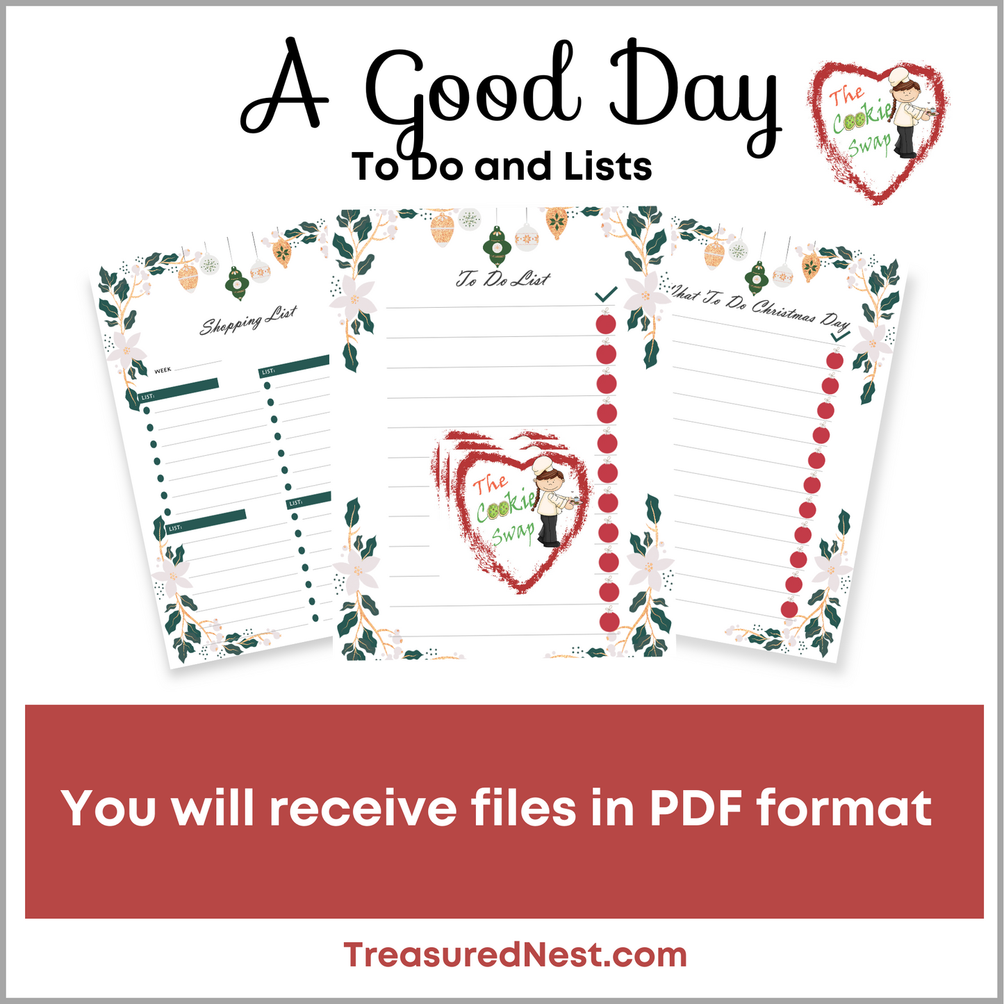 To Do Lists in pdf format